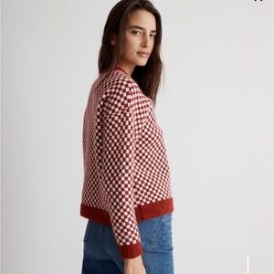 Madewell Checkerboard Sweater